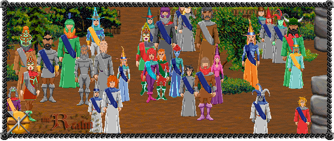 A screenshot of The Realm Online.